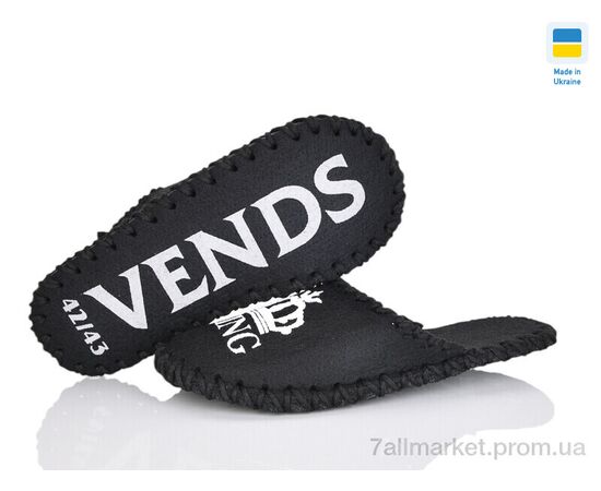 Фотография Тапки мужские домашние Весна/осень 311M чорний (9 пар р.40-45) "Active" недорого оптом от прямого поставщика, изображение 3