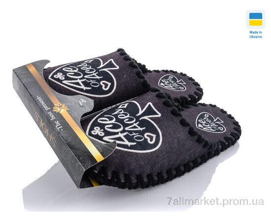 Фотография Тапки мужские домашние Весна/осень 611 (10 пар р.40-45) "Active" недорого оптом от прямого поставщика, изображение 3