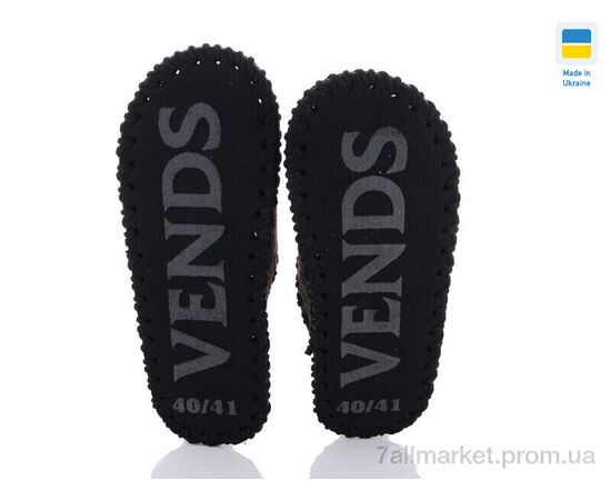 Тапки чоловічі домашні Весна/осінь 368M коричневий (9 пар р.40-45) "Active" недорого оптом від прямого постачальника, зображення 3