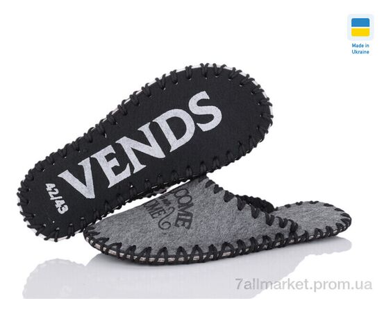 Фотография Тапки мужские домашние Весна/осень 314M сірий (9 пар р.40-45) "Active" недорого оптом от прямого поставщика, изображение 3