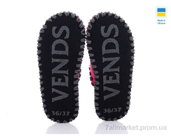 Тапки жіночі для будинку Весна/осінь 276W рожевий (9 пар р.36-41) "Active" недорого оптом від прямого постачальника, зображення 3