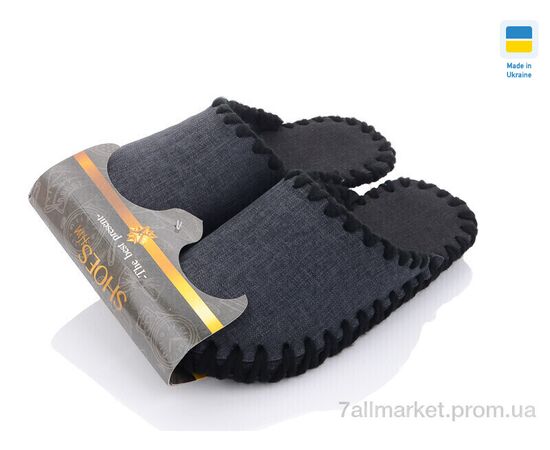 Тапки чоловічі домашні Весна/осінь 21-307 (10 пар р.40-45) "Active" недорого оптом від прямого постачальника, зображення 3