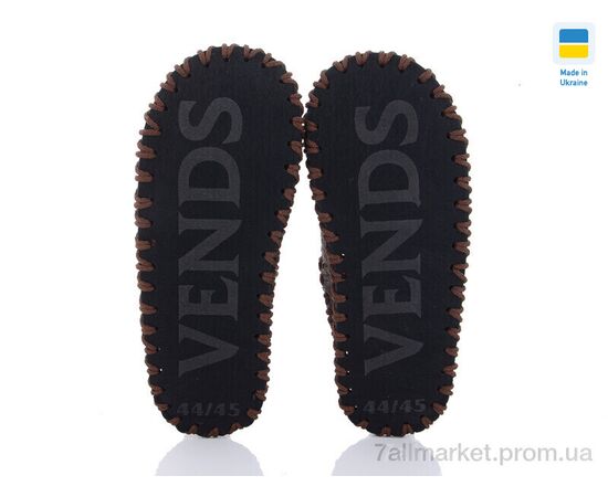 Тапки чоловічі домашні Весна/осінь 331M коричневий (9 пар р.40-45) "Active" недорого оптом від прямого постачальника, зображення 3