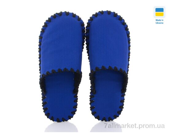 Тапки чоловічі домашні Весна/осінь 475М синій (9 пар р.40-45) "Active" недорого оптом від прямого постачальника, зображення 2