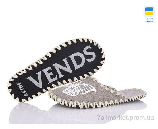 Тапки жіночі для будинку Весна/осінь 203W беж (9 пар р.36-41) "Active" недорого оптом від прямого постачальника, зображення 3