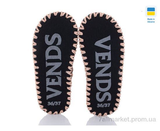 Фотография Тапки женские для дома Весна/осень 219W коричневий (9 пар р.36-41) "Active" недорого оптом от прямого поставщика, изображение 3