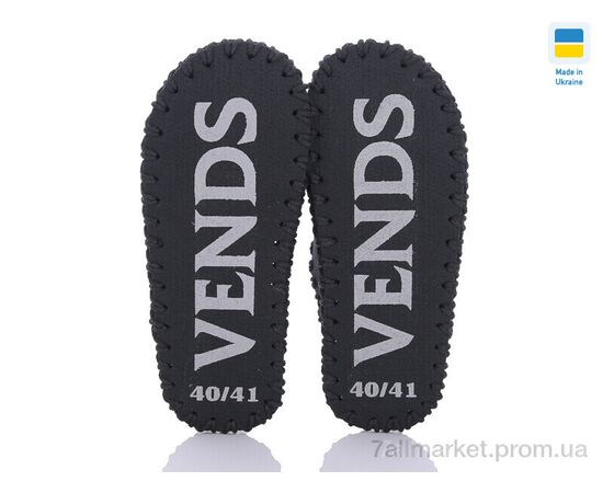 Тапки чоловічі домашні Весна/осінь 347 чорний (9 пар р.40-45) "Active" недорого оптом від прямого постачальника, зображення 3