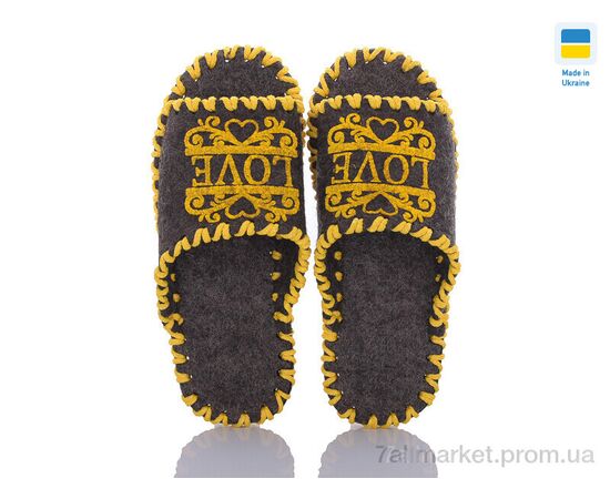 Фотография Тапки женские для дома Весна/осень 284 коричневий (9 пар р.36-41) "Active" недорого оптом от прямого поставщика, изображение 2