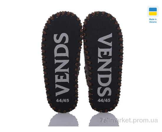 Шльопанці чоловічі пляжні Весна/осінь 342M коричневий (9 пар р.40-45) "Active" недорого оптом від прямого постачальника, зображення 3