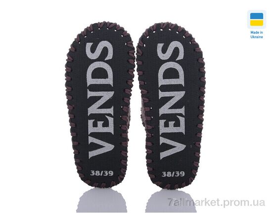 Фотография Тапки женские для дома Весна/осень 220W коричневий (9 пар р.36-41) "Active" недорого оптом от прямого поставщика, изображение 3