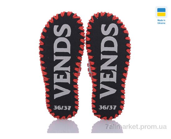 Фотография Тапки женские для дома Весна/осень 265W сірий (9 пар р.36-41) "Active" недорого оптом от прямого поставщика, изображение 3