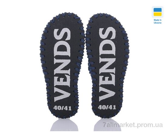 Тапки чоловічі домашні Весна/осінь 351M синій (9 пар р.40-45) "Active" недорого оптом від прямого постачальника, зображення 3