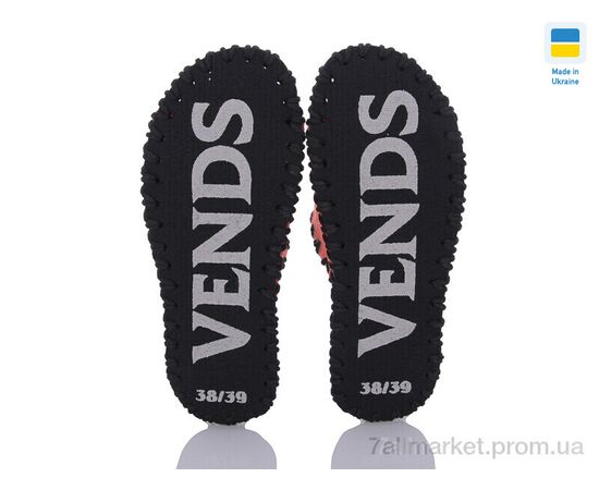 Фотография Тапки женские для дома Весна/осень 153W коралл (9 пар р.36-41) "Active" недорого оптом от прямого поставщика, изображение 3