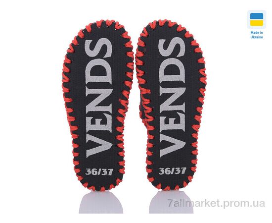 Фотография Тапки женские для дома Весна/осень 156W чорний (9 пар р.36-41) "Active" недорого оптом от прямого поставщика, изображение 3