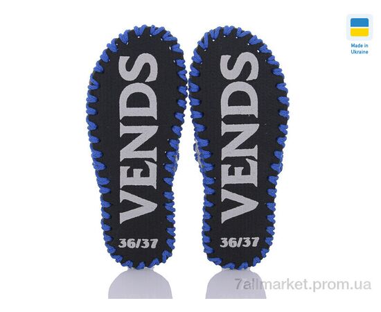 Тапки жіночі для будинку Весна/осінь 154W сірий (9 пар р.36-41) "Active" недорого оптом від прямого постачальника, зображення 3