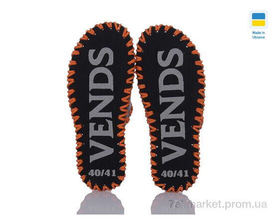 Тапки жіночі для будинку Весна/осінь 231W сірий (9 пар р.36-41) "Active" недорого оптом від прямого постачальника, зображення 3