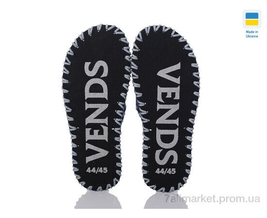 Фотография Тапки женские для дома Весна/осень 375M синій (9 пар р.40-45) "Active" недорого оптом от прямого поставщика, изображение 3