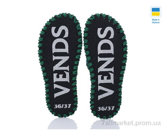 Фотография Тапки женские для дома Весна/осень 285 зелений відкр. (9 пар р.36-41) "Active" недорого оптом от прямого поставщика, изображение 3