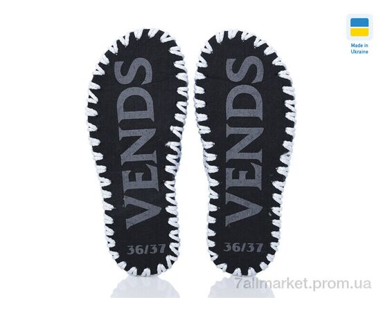 Фотография Тапки женские для дома Весна/осень 174 мор. хвиля відкр. (9 пар р.36-41) "Active" недорого оптом от прямого поставщика, изображение 3