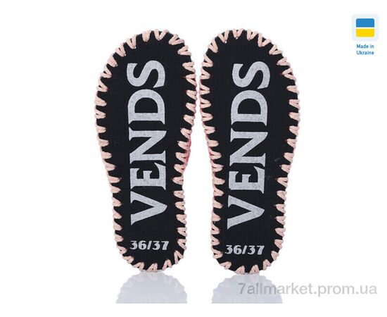 Фотография Тапки женские для дома Весна/осень 288 червоний (9 пар р.36-41) "Active" недорого оптом от прямого поставщика, изображение 3