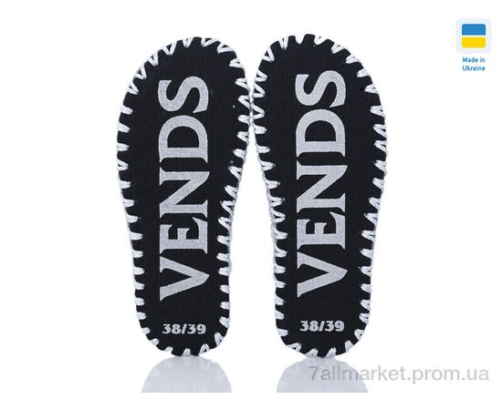 Фотография Тапки женские для дома Весна/осень 271W сірий (9 пар р.36-41) "Active" недорого оптом от прямого поставщика, изображение 3