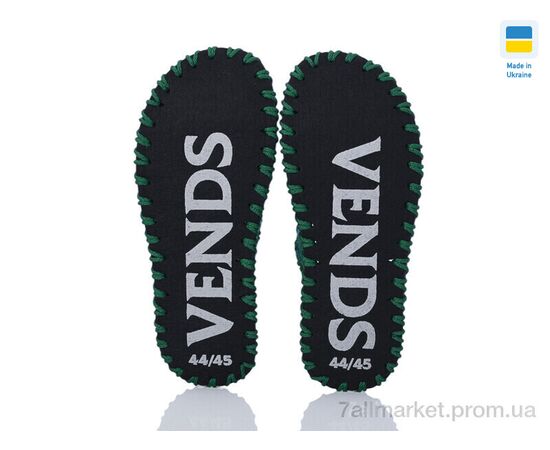 Тапки чоловічі домашні Літо 332M зелений (9 пар р.40-45) "Active" недорого оптом від прямого постачальника, зображення 3