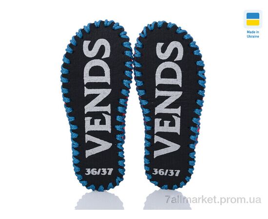 Фотография Тапки женские для дома Весна/осень 296W червоний (9 пар р.36-41) "Active" недорого оптом от прямого поставщика, изображение 3