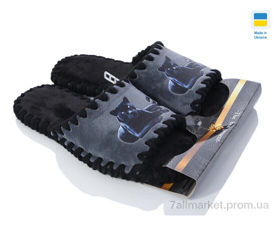 Фотография Тапки женские для дома Весна/осень 21-188 сірий (10 пар р.36-41) "Active" недорого оптом от прямого поставщика, изображение 3