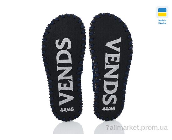 Тапки чоловічі домашні Весна/осінь 379M синій (9 пар р.40-45) "Active" недорого оптом від прямого постачальника, зображення 3