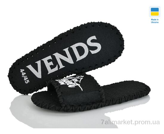Фотография Тапки мужские домашние Весна/осень 399M чорний (9 пар р.40-45) "Active" недорого оптом от прямого поставщика, изображение 3