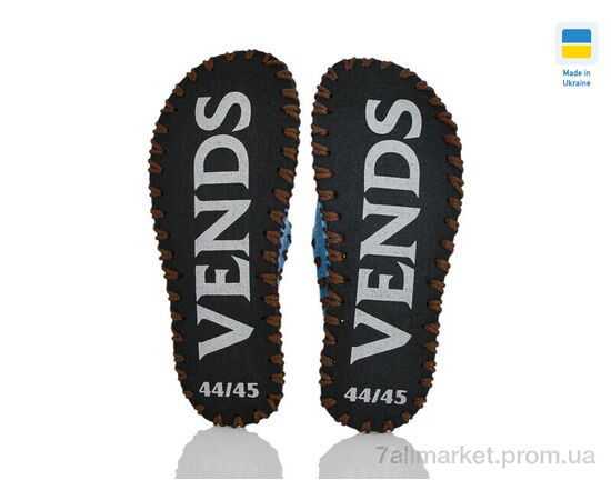 Фотография Тапки мужские домашние Весна/осень 318M бірюза (9 пар р.40-45) "Active" недорого оптом от прямого поставщика, изображение 2