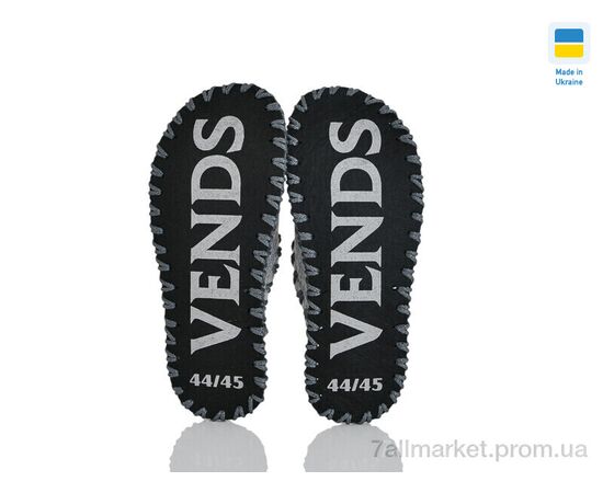 Фотография Тапки мужские домашние Весна/осень 329M сірий (9 пар р.40-45) "Active" недорого оптом от прямого поставщика, изображение 2