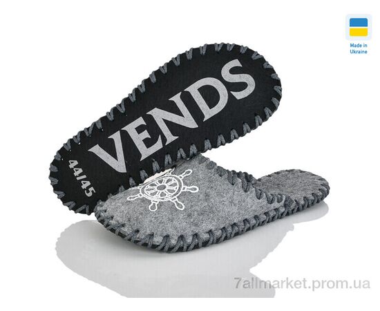 Фотография Тапки мужские домашние Весна/осень 329M сірий (9 пар р.40-45) "Active" недорого оптом от прямого поставщика, изображение 3