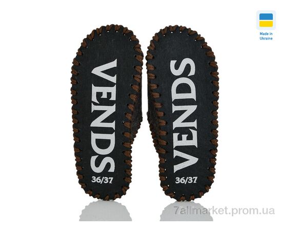 Тапки жіночі для будинку Весна/осінь 235W коричневий (9 пар р.36-41) "Active" недорого оптом від прямого постачальника, зображення 2