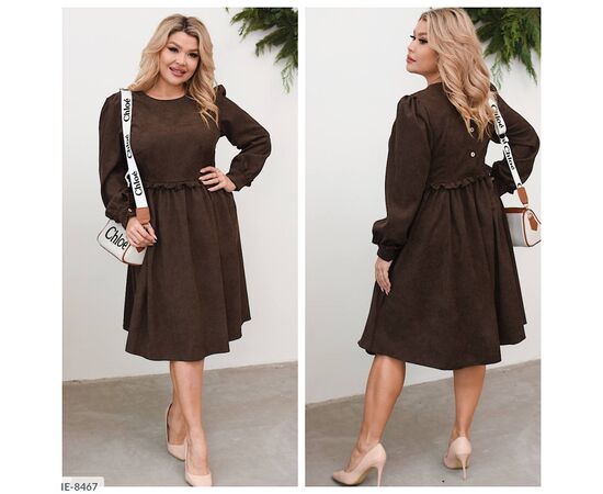 Фотография Женское платье на пуговицах р.50-52;54-56;58-60 "VIKA" купить недорого от прямого поставщика, изображение 15