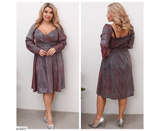 Фотография Яркая и блестящая р.50-52;54-56;58-60 (3цв) "VIKA" купить недорого от прямого поставщика, изображение 3