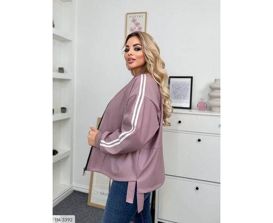 Куртка жіноча великого розміру р.50-52;54-56;58-60 (6кол.) "VIKA" купити недорого від прямого постачальника, зображення 12