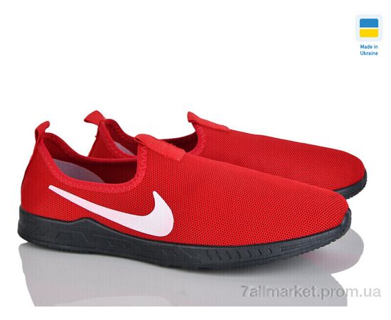 Кросівки чоловічі модні  H11 червоний (8 пар р.40-45) "Favorit" недорого оптом від прямого постачальника, зображення 2