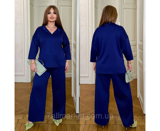 Фотография Костюм двойка женский евро трикотаж  размеры 46-60 "LADA" недорого от прямого поставщик, изображение 2