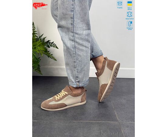 Фотография Кроссовки женские модные Лето 508 візон з-т. (8 пар р.36-40) "ARTO" недорого оптом от прямого поставщика, изображение 3