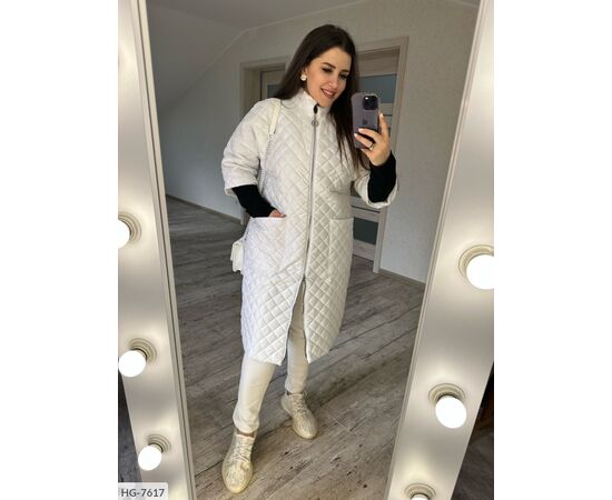 Жіноча куртка плащівка на синтепоні р.48;50;52;54;56;58;60;62;64;66;68 (4кол.) "VLADA" купити недорого від прямого постачальника, зображення 5