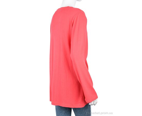 Кофта жіноча Весна/осінь B027-4 red (10685) (6 шт. р.сіткаXL-2XL) "Obuvok" недорого оптом від прямого постачальника, зображення 2