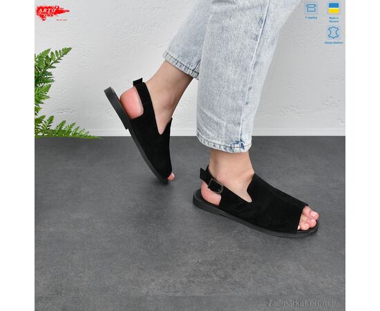 Босоніжки жіночі літні Літо 125 ч.з. (8 пар р.36-41) "ARTO" недорого оптом від прямого постачальника, зображення 2