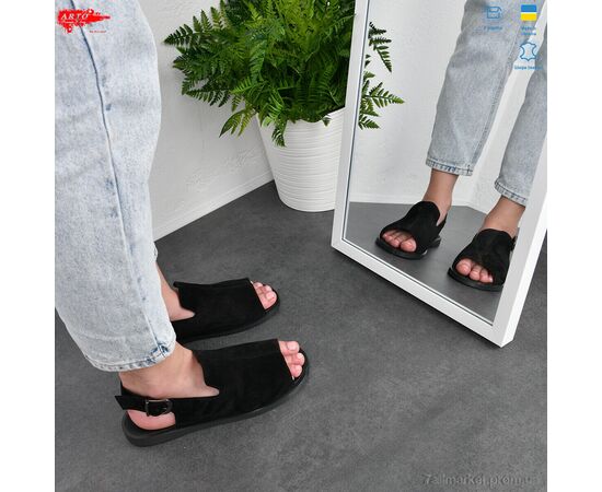 Босоніжки жіночі літні Літо 125 ч.з. (8 пар р.36-41) "ARTO" недорого оптом від прямого постачальника, зображення 4