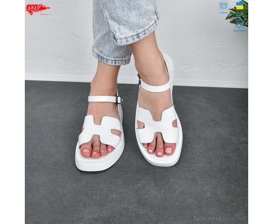 Фотография Босоножки женские летние Лето 430 білий к. (8 пар р.36-41) "ARTO" недорого оптом от прямого поставщика, изображение 2