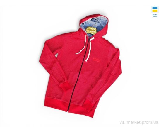 Фотография Батник мужской Весна/осень 23SU червоний (4 шт. р.сетка M-2XL) "Sport style" недорого оптом от прямого поставщика, изображение 2