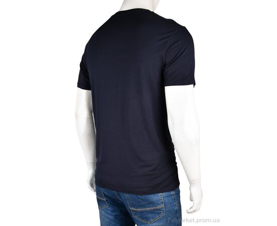 Фотография Футболка мужская Лето S-HY-2 (10960) navy (4 шт. р.сетка M-2XL) "Obuvok" недорого оптом от прямого поставщика, изображение 2