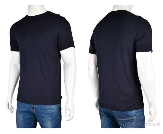 Фотография Футболка мужская Лето S-HY-2 (10960) navy (4 шт. р.сетка M-2XL) "Obuvok" недорого оптом от прямого поставщика, изображение 3