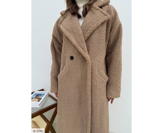 Жіноче зимове пальто на хутрі БАТАЛ р.48-52 (5кол.) "ANNABELLE" купити недорого від прямого постачальника, зображення 2