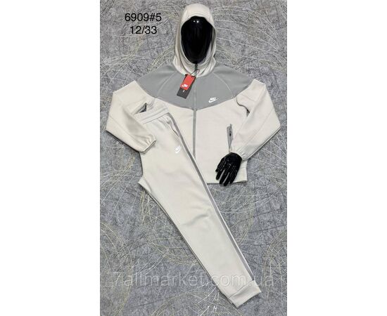 Спортивний костюм чоловічий на манжеті розміри L-4XL (5 кв) "PROSTOMEN" недорого від прямого постачальника, зображення 5